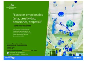 Lee más sobre el artículo Espacios emocionales Charla en la Autónoma de Madrid